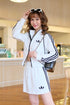 MINA Women Track Co-Ord Suits Jacket with Mini Skirts